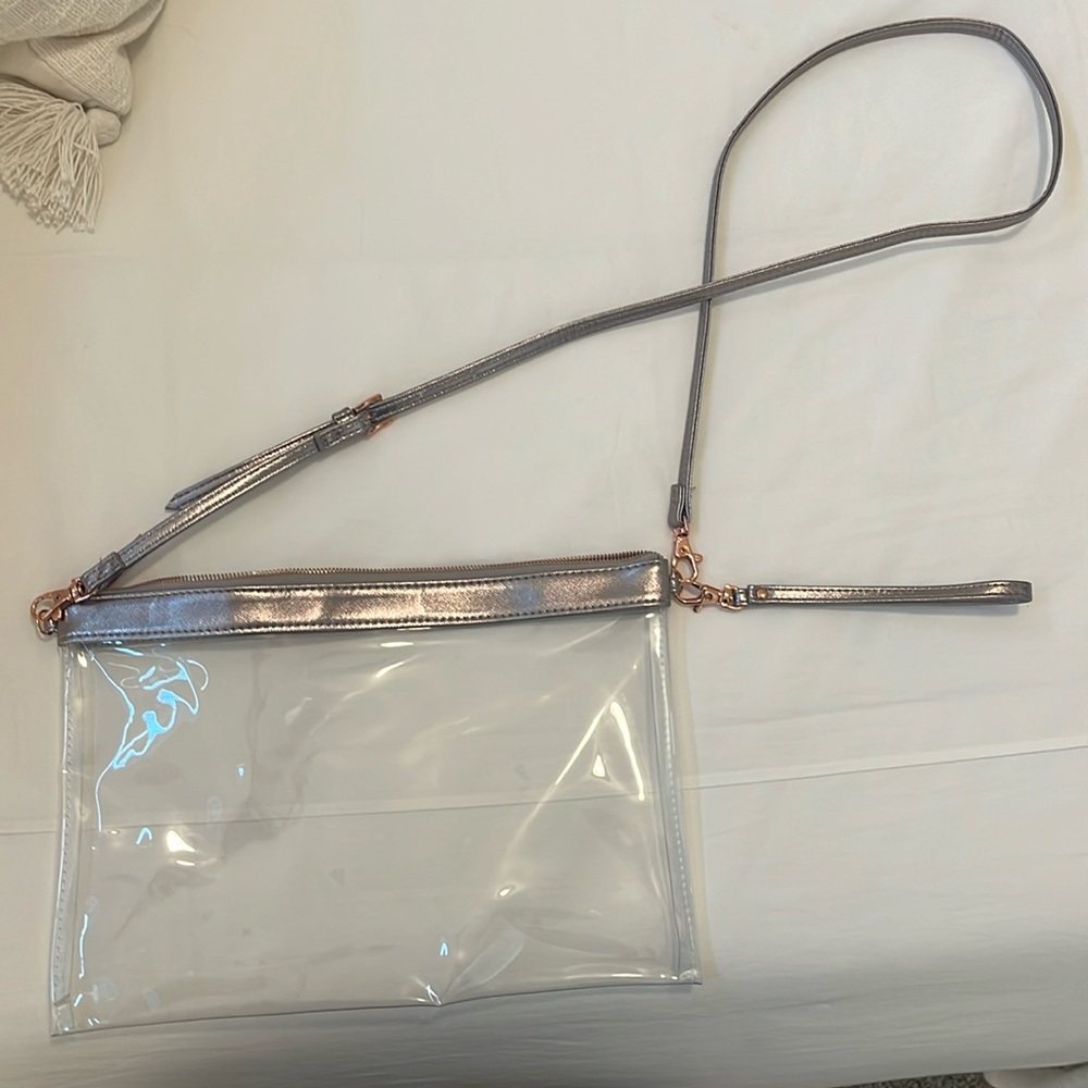 Willow rose clear purse